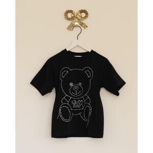 stitched teddy t-shirt / 3-4T